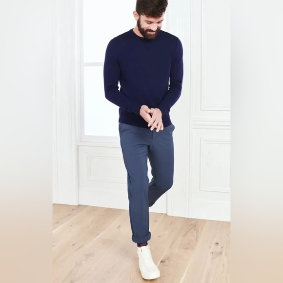 Quince Other - Quince Mens Everyday 5 Pocket Tech Pants Slim Fit Navy NWT 34x30